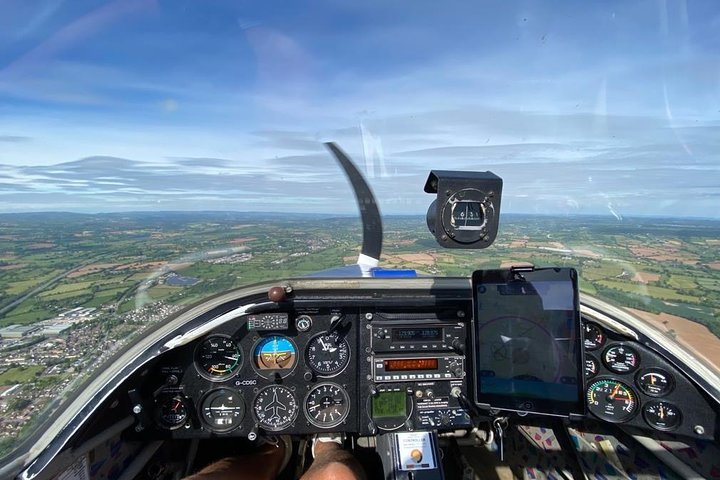 View from the cockpit